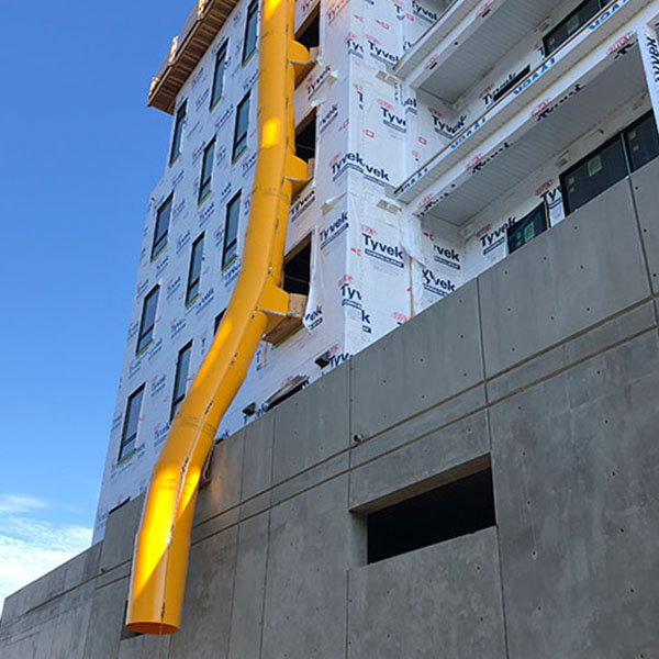 کانال شوت زباله